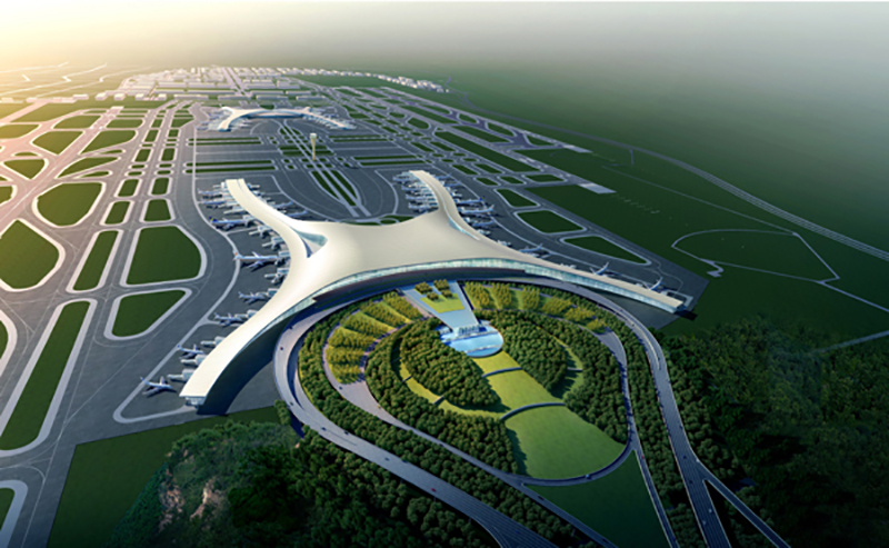 新宇彩板有限公司在重庆机场航站楼工程应用案例